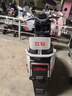 立馬電動摩托車開拓者 500里長續(xù)航1000W電機72V38Ah石墨烯電池外賣家用出行智能電瓶車 火山灰 曬單實拍圖