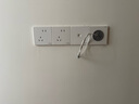 施耐德電氣 單聯(lián)六類電腦插座 86型網(wǎng)絡(luò)網(wǎng)線信息插座面板 皓呈系列 奶油白色 曬單實(shí)拍圖