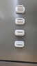 dehub電動(dòng)牙刷架壁掛式免打孔衛生間牙刷掛架掛墻置物架簡(jiǎn)約牙具收納架 2個(gè)裝 曬單實(shí)拍圖