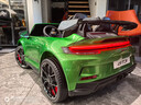 COSCO JUVENI LE保時(shí)捷911兒童電動(dòng)汽車四輪帶遙控男女寶寶超大雙人座GT3玩具跑車 烤漆綠【24V+MP4屏幕+靜音電機(jī)】 【90cm*148cm*56cm】 曬單實(shí)拍圖