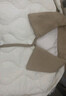 雪中飛輕薄羽絨服女短款新款拼接撞色翻領(lǐng)秋冬菱格襯衫領(lǐng)外套 米白 S (155) 曬單實(shí)拍圖