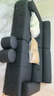 DeRUCCI HOME慕思勞倫斯沙發(fā)客廳小戶(hù)型意式輕奢感直排一字型黑色真皮沙發(fā)雙扶手單人位-旗艦版(海綿款)組合 曬單實(shí)拍圖
