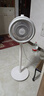 美的（Midea）【暴風(fēng)循環(huán)】空氣循環(huán)扇大風(fēng)量搖頭電風(fēng)扇家用臺式落地扇輕音臥室節能小風(fēng)扇柔風(fēng)輕羽扇 FGA24TQ 曬單實(shí)拍圖