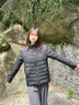 波司登（BOSIDENG）25新【疊變】90鵝絨沖鋒衣羽絨服男女同款三合一外套B250331360 黑色/礫石紫8056/641880MB S 160/84A 體重約100-110斤 曬單實拍圖