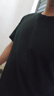 馬登工裝重磅t恤男夏透氣純棉短袖男款美式復古高街白色半袖打底衫 黑色 /2件【夏裝男士/高檔正品】 XL (180) 曬單實(shí)拍圖