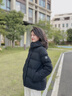 波司登2025年冬時(shí)尚休閑柔軟舒適厚羽脫卸帽羽絨服外套B250245296 曬單實(shí)拍圖