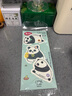 美麗雅洗碗海綿木漿棉百潔布3片廚房刷鍋布吸水不易沾油魔力擦熊貓款 曬單實(shí)拍圖