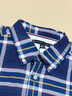 TOMMY HILFIGER【通勤格紋】25新款秋冬男挺括牛津紡長(zhǎng)袖/商務(wù)休閑襯衫外套 【休閑格紋】藏青格紋DCC L （推薦：150-165斤） 曬單實(shí)拍圖