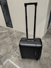 新秀麗（Samsonite）拉桿箱TQ9*09004黑色18英寸登機箱 黑色拉桿箱拉鏈 曬單實(shí)拍圖