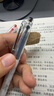 百樂(lè )（PILOT）P500考試筆-金標系列黑色中性筆簽字筆水筆0.5直液式走珠筆文具套裝刷題筆高顏值 云石黑12支裝 曬單實(shí)拍圖