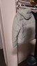 優(yōu)衣庫男裝無縫羽絨連帽外套/羽絨服保暖休閑夾克470077 02 淺灰色 L /175/100A 曬單實拍圖