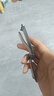 Freeson 適用三星Watch8真皮表帶40/44mm智能手表腕帶時(shí)尚表帶透氣舒適【頭層牛皮-磁吸表扣】黑色 曬單實(shí)拍圖