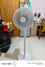 美的（Midea）電風(fēng)扇家用7葉落地扇搖頭電風(fēng)扇循臥室宿舍輕音風(fēng)扇臺式桌面小型風(fēng)扇臺地兩用升級款 白色丨7葉臺地兩用 曬單實(shí)拍圖