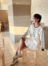 UNITESWAY德訓(xùn)鞋女2025秋季新款休閑內(nèi)增高老爹鞋女顯瘦復(fù)古舒適軟底運動鞋 銀色 35 曬單實拍圖