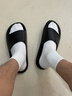 361°飛羽拖鞋男2025新款薄底eva室內涼拖鞋防滑男鞋男士高端運動(dòng)拖鞋 夜息黑-男女同款 36-37 (235mm) 曬單實(shí)拍圖
