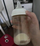 貝親（Pigeon）PPSU寬口徑雙把手奶瓶240ml M號奶嘴 3個(gè)月+ AA270 曬單實(shí)拍圖