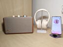 杰科Q25音箱 WiFi無(wú)線藍(lán)牙 家用音響客廳 無(wú)損音質(zhì)HIFI音響 Airplay2連接多房間音樂(lè)組合音箱 臻品音箱 摩卡棕 曬單實(shí)拍圖