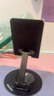 飛利浦（Philips）手機(jī)支架桌面碳素鋼平板支架ipad桌面360°可旋轉(zhuǎn)折疊支架直播追劇抖音辦公網(wǎng)課床頭懶人支架2311 【旗艦黑款】手機(jī)/輕薄平板適用 曬單實(shí)拍圖
