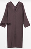 Massimo Dutti秋季新品2025女裝復(fù)古優(yōu)雅高級(jí)感長(zhǎng)款V領(lǐng)連衣裙06683530 褐色 S (CN 170/88A) 曬單實(shí)拍圖