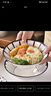 幾物森林 日式8英寸拉面碗斗笠碗家用大碗餐具泡面碗湯碗泡面碗 4只裝 曬單實拍圖