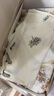 babylove【紡軟織柔】新生兒半背衣春秋純棉初生寶寶上衣嬰兒護肚居家睡衣 松影搖曳 52 cm 曬單實拍圖
