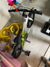 鳳凰（Phoenix）兒童自行車男女孩鎂合金3-6-10-13歲16寸綠色 適合身高105-120cm 曬單實拍圖