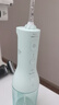飛利浦（PHILIPS）電動(dòng)沖牙器洗牙器水牙線(xiàn)牙齒沖洗器清潔器潔牙器伸縮便攜生日禮物送男/女友教師節禮物 綠色HX3826/34 2支噴頭 曬單實(shí)拍圖