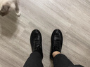 零度尚品男鞋秋季新款潮流黑色商務(wù)休閑皮鞋男軟底一腳蹬運動(dòng)休閑鞋 黑色 標準皮鞋碼 41 (255mm) 曬單實(shí)拍圖