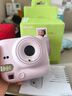 富士（FUJIFILM）立拍立得mini12 mini11/7/9升級款 相紙一次成像相機拍照七夕禮物 Mini12 淺櫻粉（9月1號發(fā)貨） 官方標配 曬單實(shí)拍圖