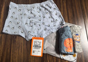 貝瑞加（Babyprints）兒童內(nèi)褲3條裝男生平角短褲棉質(zhì)柔軟底褲青少年褲衩學(xué)生四角褲170 曬單實(shí)拍圖