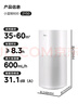 美的（Midea）小藍鯨600空氣無(wú)霧加濕器嬰幼專(zhuān)用臥室冷蒸發(fā)宿舍辦公桌面霧化器喬遷生日禮物國家補貼SZ-2Y50 曬單實(shí)拍圖
