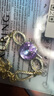 XUPING旭平首飾S合金高級感百搭圓餅手鏈飾品送女士生日禮物 6號色-紫光色 約20cm 曬單實拍圖