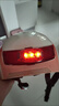 BODYWORKER騎行頭盔燈自行車(chē)尾燈LED安全警示燈單車(chē)夜騎閃光燈手臂背包夾燈 紅色1個(gè)裝（送小號螺絲刀+2枚備用電池） 曬單實(shí)拍圖