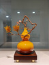 大明銅匠福祿花開(kāi)黃銅葫蘆擺件新中式家居客廳高端玄關(guān)工藝品喬遷新居禮物 曬單實(shí)拍圖