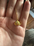 佐卡伊黃金吊墜小象吉祥如意古法款足金999大象編繩掛墜新款禮物女款 足金吊墜(約2.73g/多退少補) 曬單實(shí)拍圖