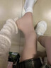 貓人光腿神器秋冬裸感絲襪加絨加厚收腹提臀顯瘦防勾絲膚色打底連褲襪 膚色 【平腰連腳 200g/10~20℃】 1條 均碼 （建議體重80-160斤） 曬單實(shí)拍圖