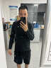 KOLON SPORT可隆戶外休閑衣防曬UPF50+接觸涼感男士秋冬長袖T恤 曬單實(shí)拍圖