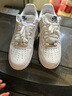 耐克NIKE板鞋男空軍一號 AIR FORCE 1運動(dòng)鞋FJ4146-104白42 曬單實(shí)拍圖