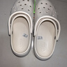 CROCS卡駱馳貝雅云彩女士洞洞鞋|208186 冬日白-11S 37/38(240mm) 曬單實拍圖