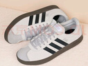 adidas「T頭鞋」VL COURT 2.0復古休閑板鞋德訓鞋阿迪達斯輕運動(dòng) 灰色/黑色/銀色(推薦女生選小半碼)   43 曬單實(shí)拍圖