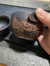 愛(ài)蓮說(shuō)手抓壺單壺建水紫陶手工雕刻紫砂茶壺禮盒裝小容量手抓壺 愛(ài)蓮說(shuō)荷花紫陶手抓壺 150ml 曬單實(shí)拍圖