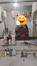 舒裟外搭大披肩斗篷披風(fēng)男女帽子一體保暖厚圍巾新疆云南旅游拍照穿搭 挪威森林斗篷黑紅 均碼 曬單實(shí)拍圖