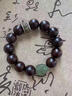胖東來(lái)品質(zhì)小葉紫檀手串男女和田玉本命佛護身符木質(zhì)文玩手鏈檀香 【生肖龍請/普賢菩薩/珠徑約15mm 曬單實(shí)拍圖