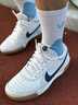 耐克男子透氣輕便網(wǎng)球鞋冬季緩震抓地回彈舒適簡(jiǎn)約NIKE DV3258 102白/深藏青/橡皮淺褐/淡象牙白 42 曬單實(shí)拍圖