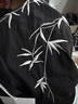 聲猴短袖T恤男襯衫輕熟風(fēng)男士T恤新中式國風(fēng)夏季半袖立領(lǐng)短袖男寬松型 黑襯衫+西褲【兩件套】 XL （115-130斤） 曬單實(shí)拍圖