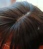 佰絲堂假發(fā)女長(cháng)發(fā)發(fā)片補發(fā)塊頭頂遮白發(fā)輕薄隱形無(wú)痕增加發(fā)量直發(fā)全真發(fā) 曬單實(shí)拍圖
