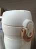 膳魔師（THERMOS）保溫杯500ml男女士?jī)和悠呦η槿斯?jié)教師節(jié)禮物JNL-502珍珠白 曬單實(shí)拍圖