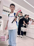 Champion【涼感科技】冠軍男女童短袖T恤2025夏季新款大小童親子裝上衣 曬單實(shí)拍圖