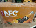 農夫山泉100%純果汁NFC橙汁300ml*10瓶整箱禮盒鮮果冷壓榨0添加劑飲料 曬單實拍圖