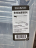 SPACEXPERT 衣物收納箱特大號(hào)塑料整理箱車載儲(chǔ)物箱80L透明 1個(gè)裝 帶輪 曬單實(shí)拍圖